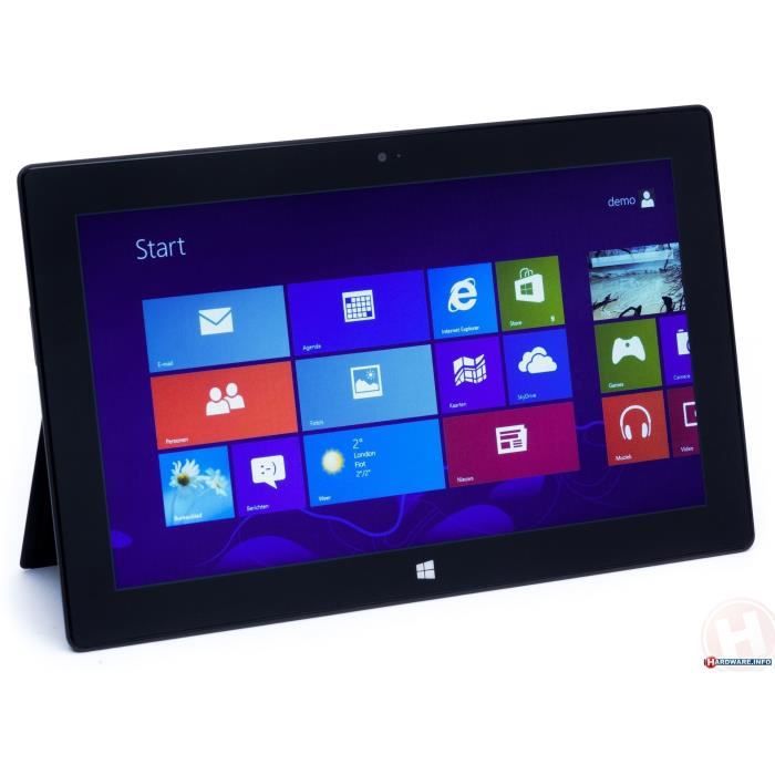  SURFACE RT 10.6" 32 Go Wifi Noir