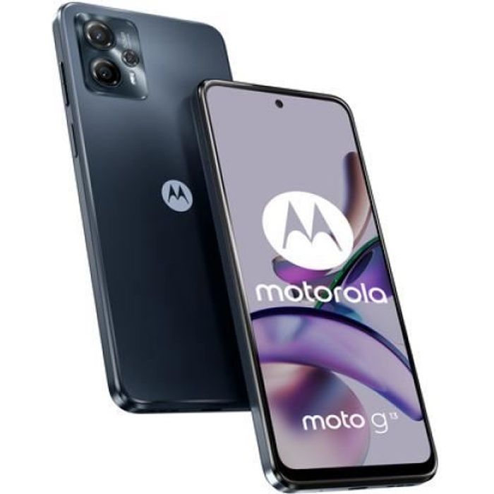 Téléphones portables, Motorola Motorola XT2331-3 moto g13 Dual Sim 4+128GB concret DE.Motorola Moto G 13. Taille de l'écran: 16,5 cm