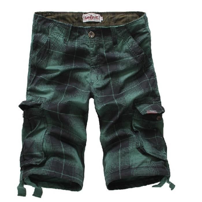 Short homme 100 coton clearance