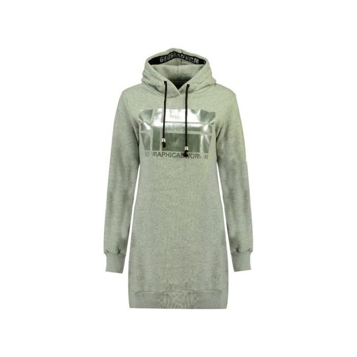 Robe pull Femme GEOGRAPHICAL NORWAY FABIENNE Manches courtes
