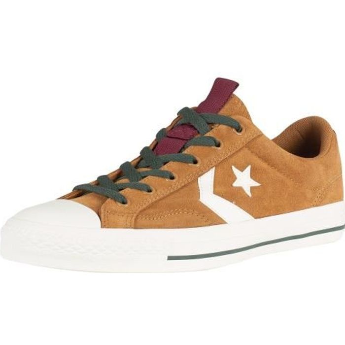 converse suede marron