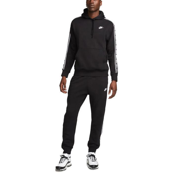 Survêtement Nike Club Fleece, Noir, Homme
