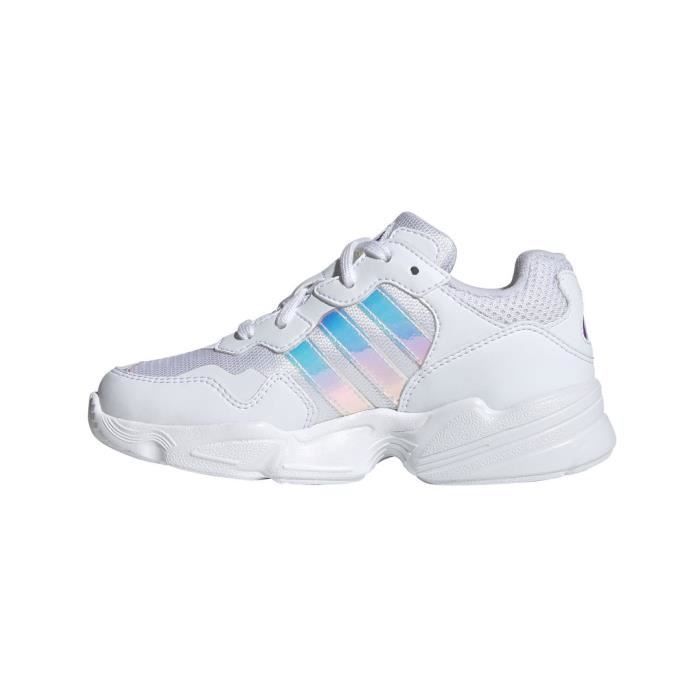 Basket adidas Originals YUNG 96 Cadet Blanc Enfant Lacets Textile Blanc Cdiscount Chaussures