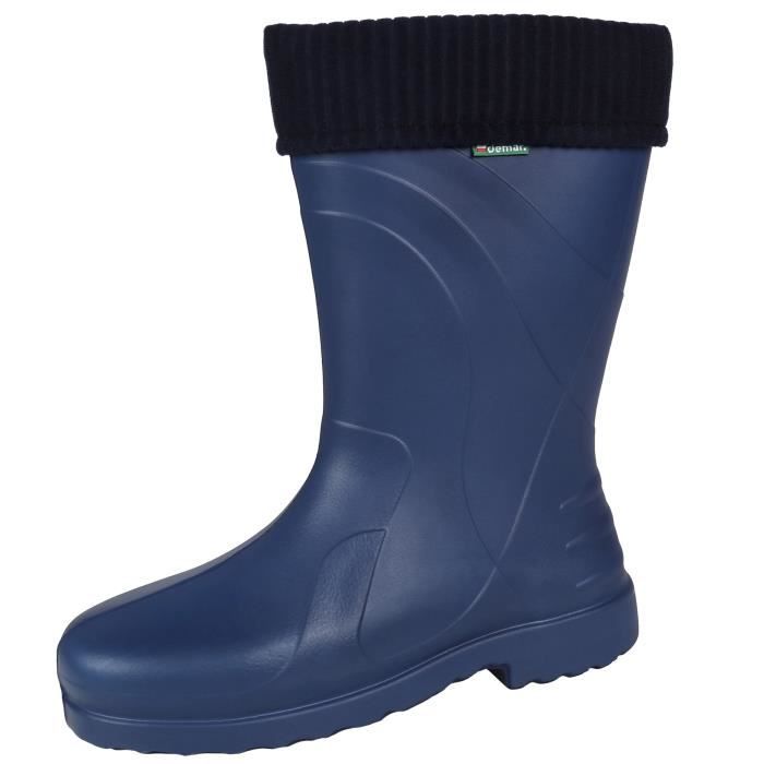 boots bleu electrique