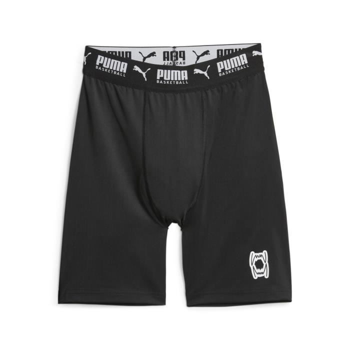 Short Puma Hoops Team Baselayer noir L Cdiscount Sport