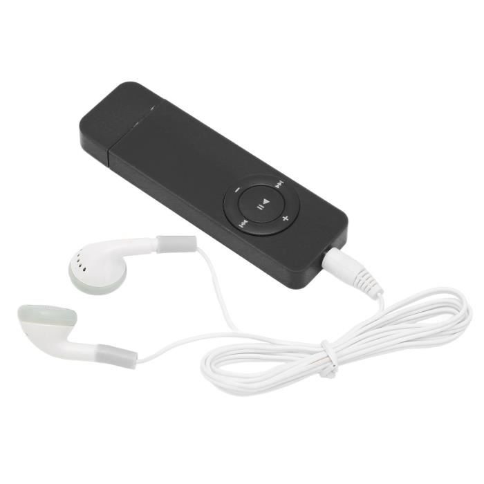 ABB Pwshymi - lecteur de musique MP3 Lecteur MP3 Prise en charge du son perte Jusqu'à 64 Go Mini lecteur de musique pour son mp4