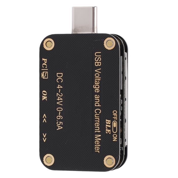 WOH - Compteur USB Écran LCD rétroéclairage USB détecteur ampèremètre voltmètre capacité de
