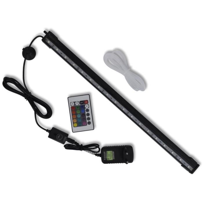 Meilleurs prix pour Lampe LED de bulles daquarium RVB 48 cm - SALUTUYA - BD1452