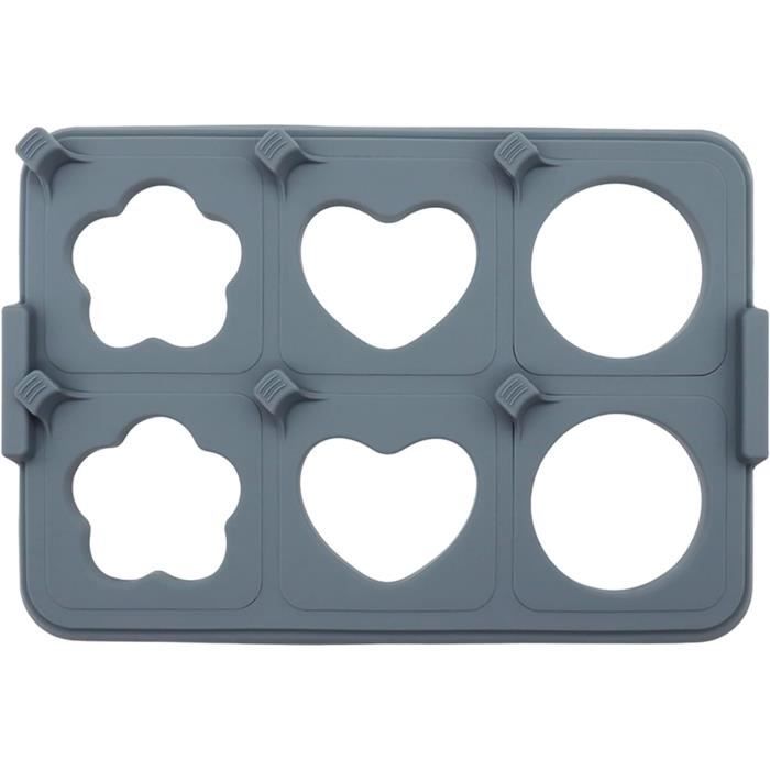 2 Moules à œufs Frits + Brosse Silicone – Lot De 3, Noir, Antiadhésif, Pour œufs Pochés Maison