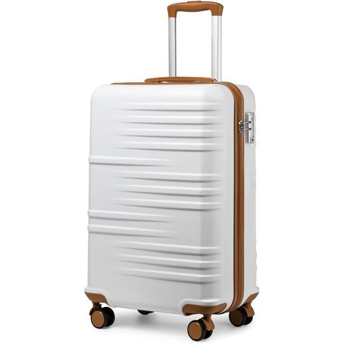 Kono Set de 4 Valises de Voyage ABS + PC Rigide Valise (51.5/65/74cm) à