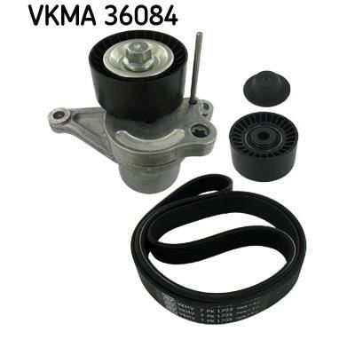 SKF Kit courroie d'accessoire VKMA 36084