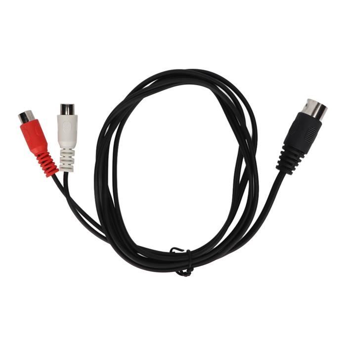 C ble Adaptateur Audio SONEW DIN 5 Broches M le Vers 2 RCA Femelle c-ble-adaptateur-audio-sonew-din-5-broches-m-le-vers-2-rca-femelle