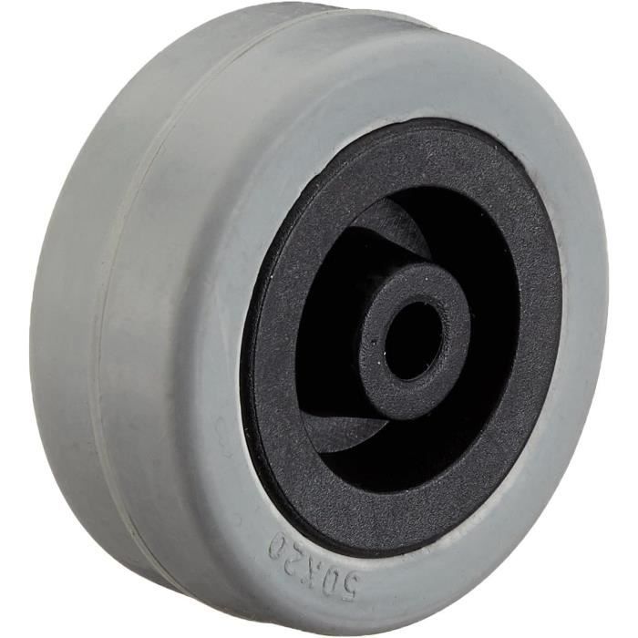 Lot De 20 Roulettes Pivotantes 30mm TPE - Charge 20kg Pour Meubles & Parquet