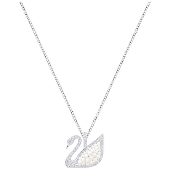 Swarovski iconic outlet swan necklace mp