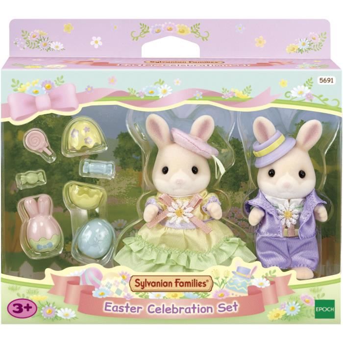 Poupée Lapin Marguerite - Chasse aux œufs - SYLVANIAN FAMILIES