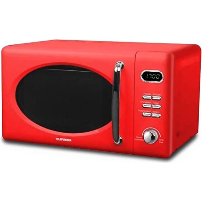 TELEFUNKEN - Micro ondes Grill MWRR20G - Rouge - Cdiscount Electroménager