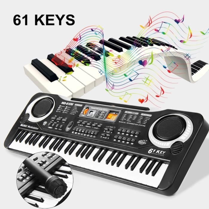 Jouet Musical /électronique Kinnart Mini Piano Intelligent Jouet pour Enfants Rose Musique Chargement USB Mini-Piano Clavier pour Enfants Clavier /à Induction Appels Vocaux HD