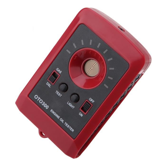 Testeur Numérique D'huile Moteur - Pour Essence Et Diesel - Affichage Digital - Simple Et Rapide D'utilisation