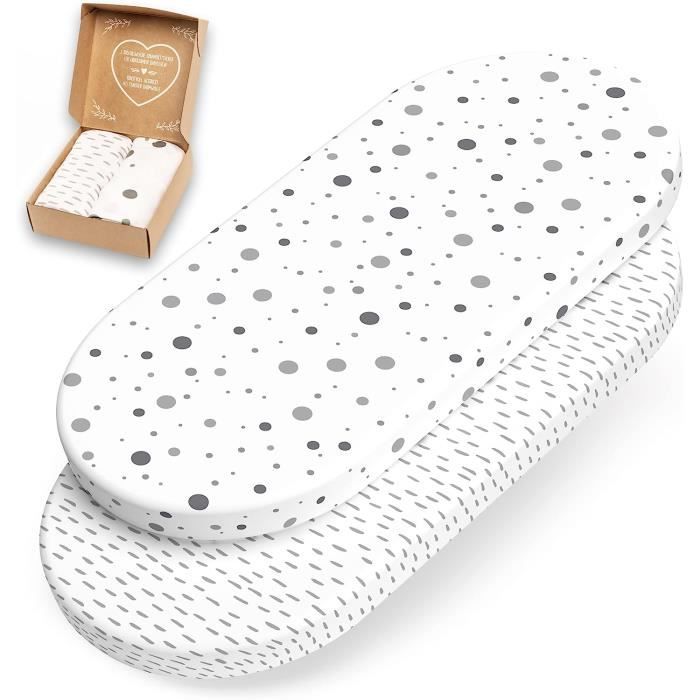 Drap Housse Nacelle B b Confort Drap Housse Couffin 32X72 Drap De