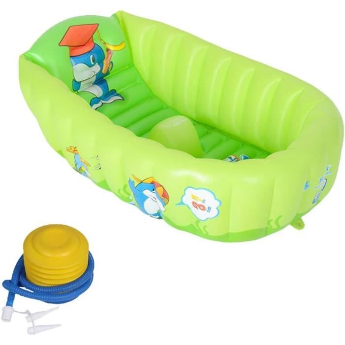 Piscine Gonflable Pour Enfants – PVC épaissi – 87 X 26 Cm – Pliable Et Légère – Ours Beige – Idéale Jardin, Plage Ou Intérieur