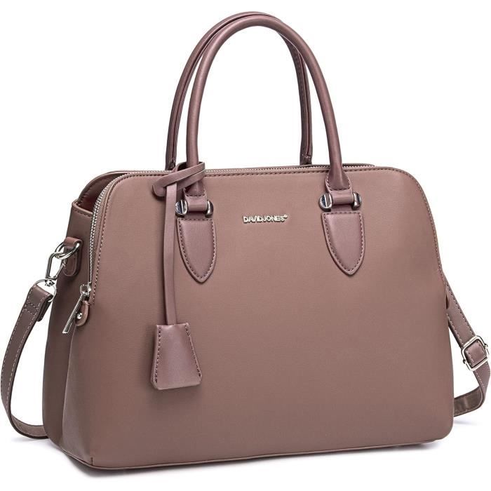 Sac Cabas Fourre-tout Rose Simili Cuir - Marque C And L Paris - Style Ethnique - Neuf Sans étiquette