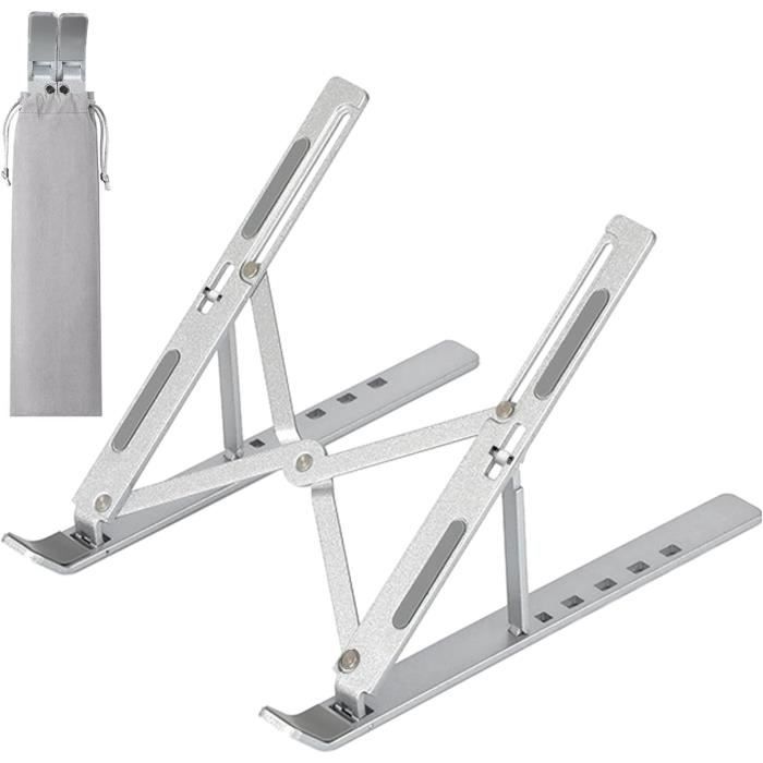 Pdt Stand Foldable Laptop Stand, Desktop Stand, Adjustable, Portable Aluminium ...
