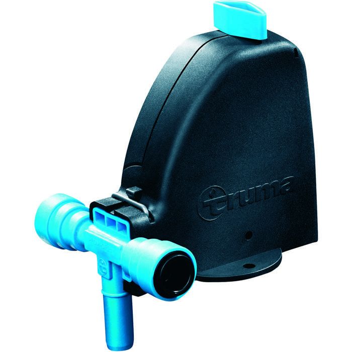 Vanne Vidange Camping-car RV - Soupape Décharge ABS Noire - Robinet Guillotine étanche