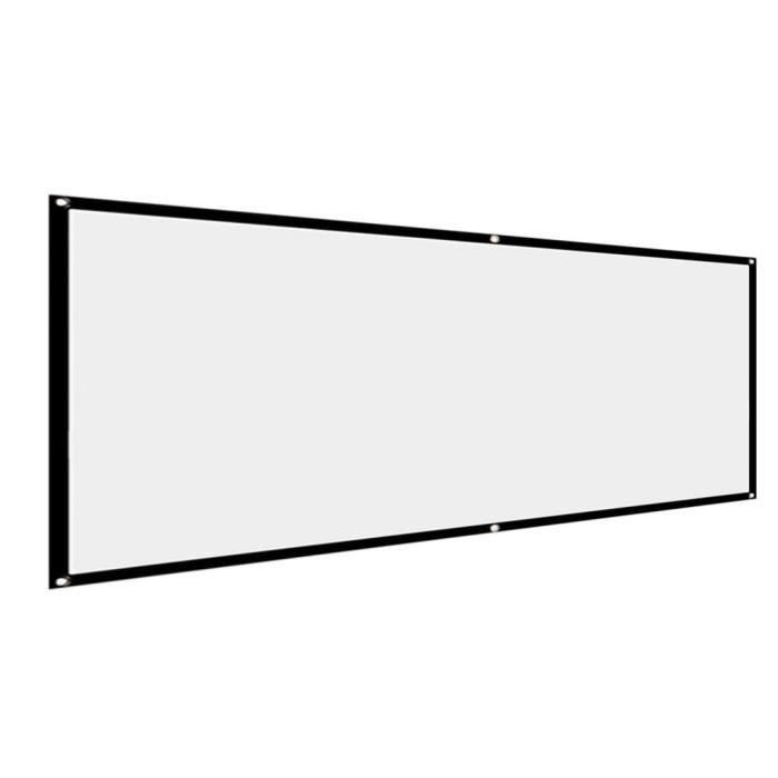 Projection Portable HD Diagonale écran de Projection Pliable Home
