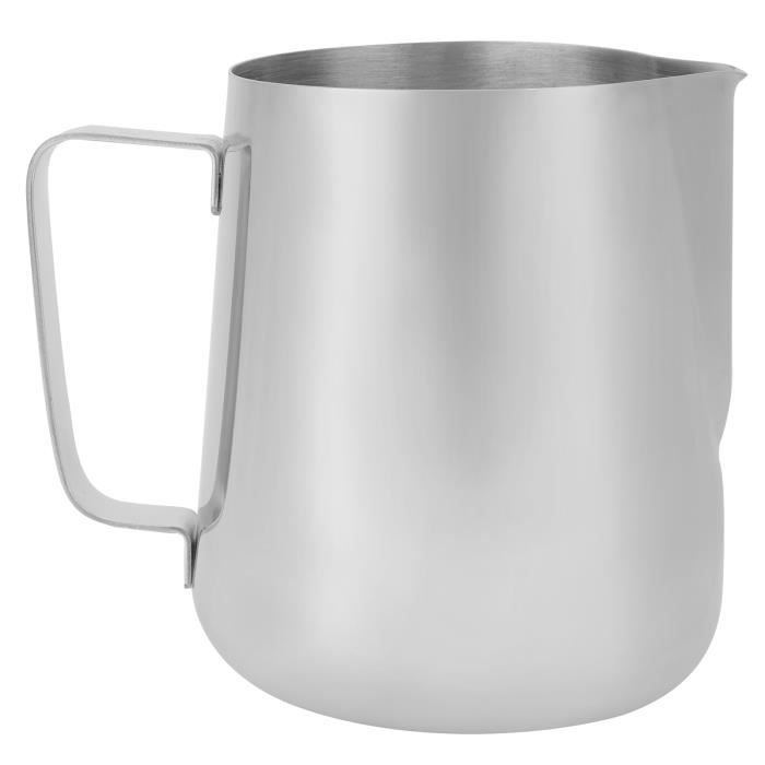 Tasse à Lait En Acier Inoxydable Pour Latte Art Et Cappuccino - Taille 5,5 Cm - Facile à Nettoyer, Lavable Au Lave-vaisselle