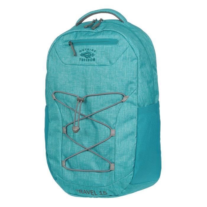 WANABEE Sac à dos de randonnée Travel 15 Recy - Bleu Turquoise - Cdiscount  Sport