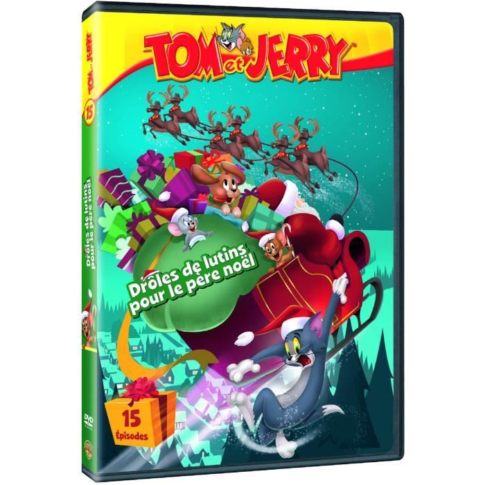 DVD Tom & Jerry Drôles de lutins pour le Père Noël Cdiscount DVD