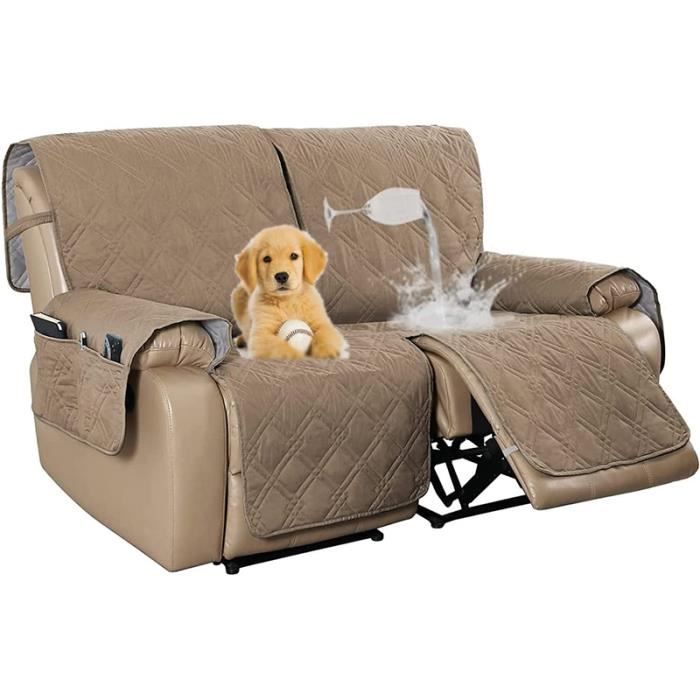 KinCam Housse de Fauteuil Relax étanche avec Poche et Sangles élastiques, Antidérapant Housse Fauteuil Relax pour Chiens et Chats, Douce et Lavable Housse canapé Relax 1 Place Chocolat KinCam Housse de Fauteuil Relax étanche avec Poche et Sangles élastiques, Antidérapant Housse Fauteuil Relax pour Chiens et Chats, Douce et Lavable Housse canapé Relax 1 Place Chocolat