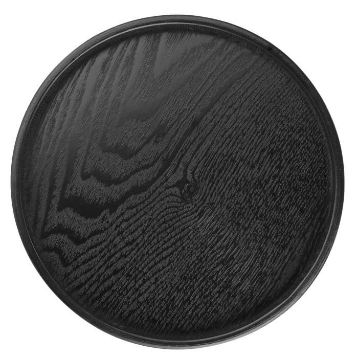 OLYCRAFT Plateau Sushi Bois Rotatif 6 Niveaux - Présentoir Sashimi Escalier Japonais 29cm