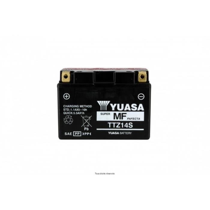 Batterie pour YAMAHA 950ccm xv950 ab Année Modèle 2014 ytz14s
