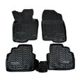 J&J AUTOMOTIVE Tapis Sol 3D Caoutchouc CX-5 2012-2017 – Bord Haut Toutes Saisons – Antidérapant Inodore Noir