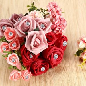 Mousse Florale 4 Blocs – Pour Arrangements Fleurs Fraîches Ou Artificielles – Format Rectangle 22,8x10,8x7,8 Cm – Verte