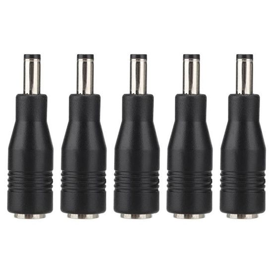 5 Adaptateurs DC 5.5x2.1mm Femelle Vers 3.5x1.35mm Mâle - Alimentation Caméra