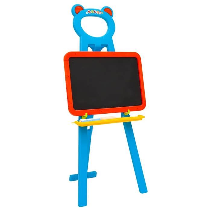 Chevalet 2 en 1 pour enfants avec tableau noir et tableau blanc Chevalet 2 en 1 pour enfants avec tableau noir et tableau blanc