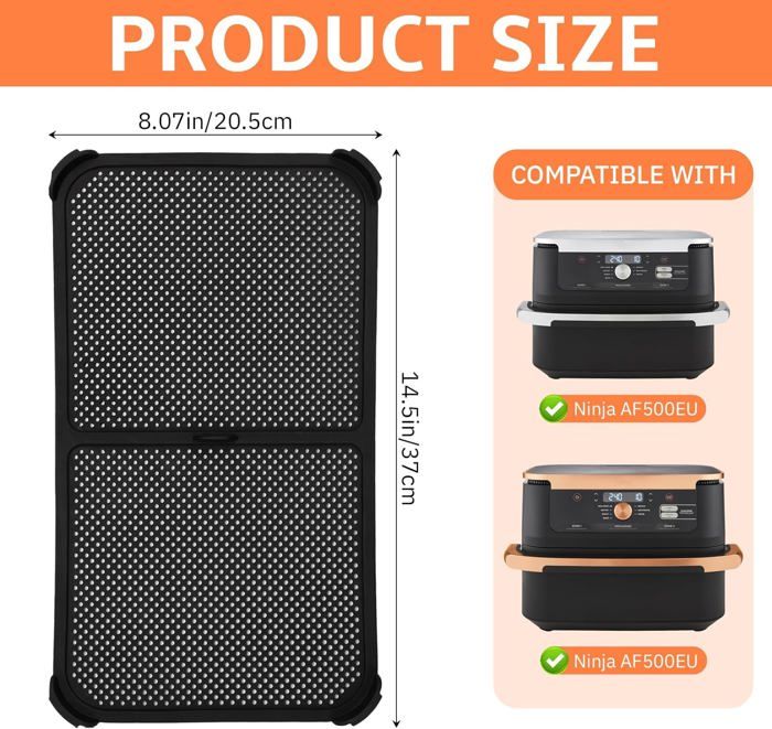 Grille Anti Projection Pour Air Fryer Ninja 10,4 L Af500Eu-Protection Grille Anti Projection Pour Air Fryer Ninja 10,4 L Af500Eu-Protection