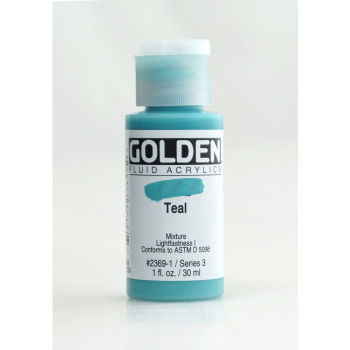 Peinture Acrylic FLUIDS Golden III 30ml Bleu Lagon - Cdiscount Beaux-Arts et  Loisirs cratifs