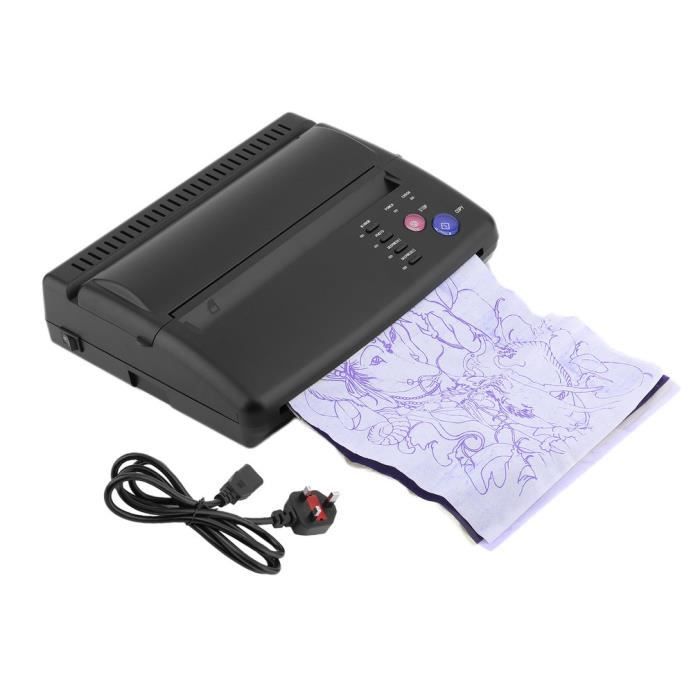 Imprimante machine de transfert de tatouage, copieur thermique de fabricant  de pochoir