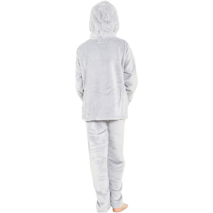 Fleece twosie pyjamas top
