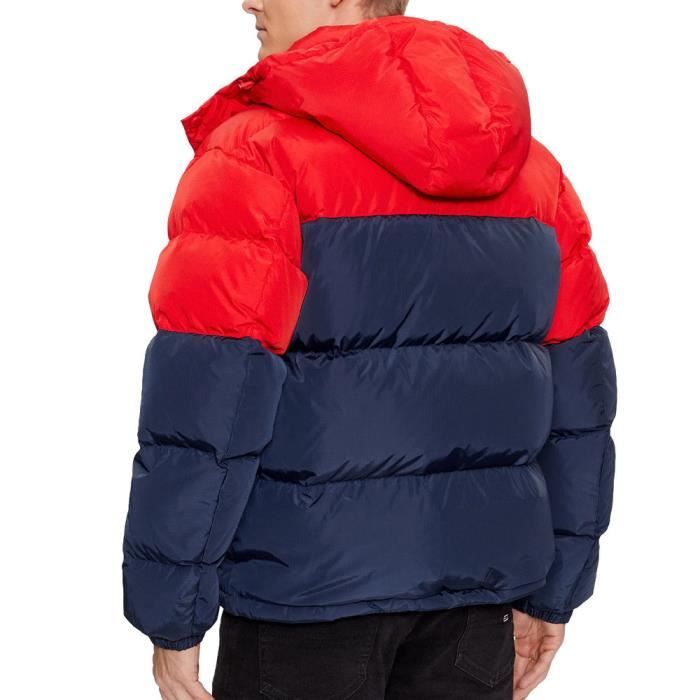 Doudoune Rouge Marine Homme Tommy Hilfiger Alaska Red Cdiscount Pret a Porter