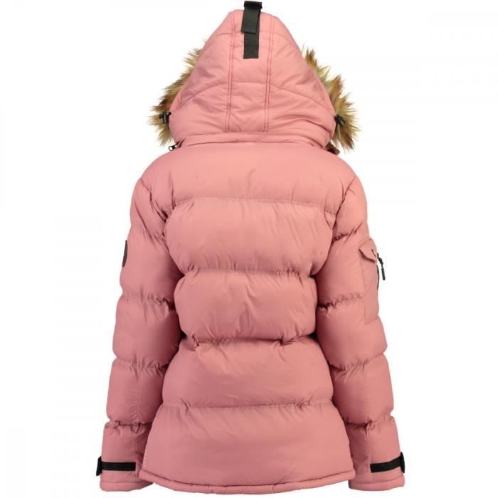Doudoune femme rose new arrivals poudré