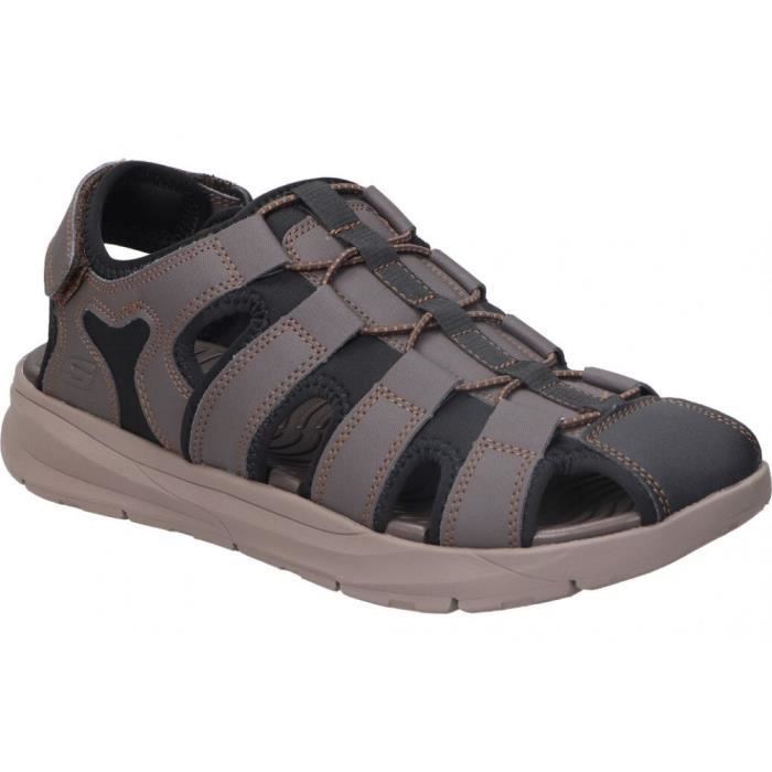 Skechers homme on sale brun