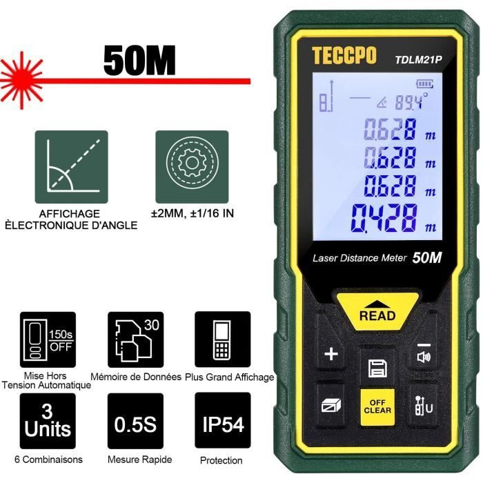 Teccpo laser distance hot sale meter