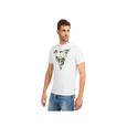 T shirt - Guess - Homme - oasis - Blanc - Coton-2