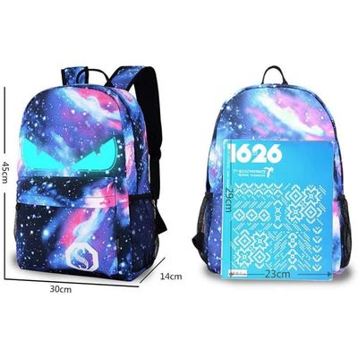 Cartable Garçon Star Galaxie Sac à Dos Scolaire pour Ado Enfants 