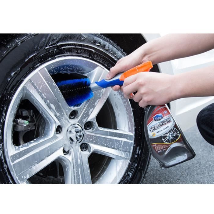 Set brosse de nettoyage voiture Polis pour roue Poli pour les jantes et les  Brosse de lavage à main camio Balai de lavage nettoyage - Cdiscount Auto