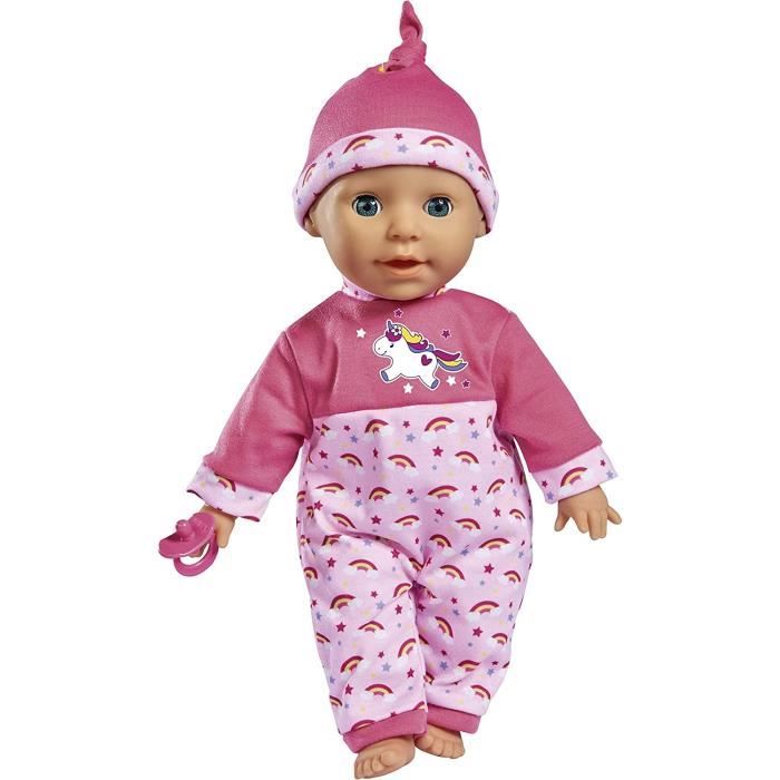 Poup e Laura Chatouille Moi B b 38cm SIMBA Barboteuse Rose
